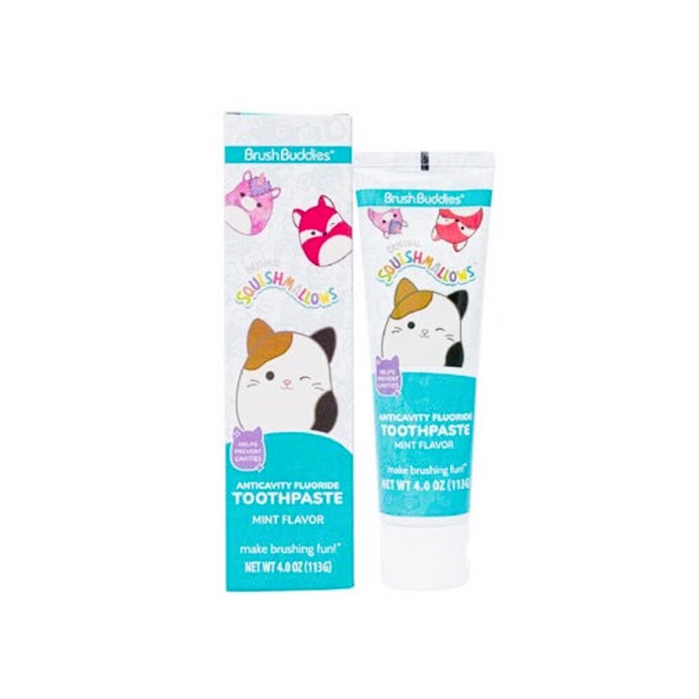 5/$20 NEW Kids Squishmallows Mint Toothpaste